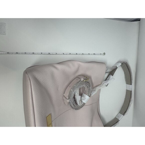 Isaac Mizrahi Live! Bridgehampton Leather Bucket Bag Purse Pink - Picture 11 of 15